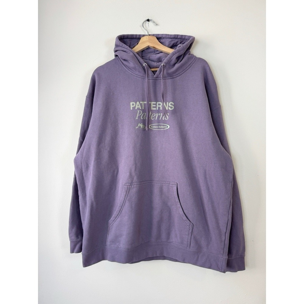 Kelsea Ballerini Patterns Music Album Concert Graphic Art Purple Hoodie - XXL‎